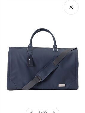 Hotel Collection Navy Blue Duffel Bag